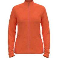 Bluzy damskie - Bluza rozpinana bez kaptura damska ODLO Tencia Mid Layer Full Zip - miniaturka - grafika 1