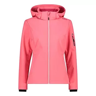 CMP damska kurtka Softshell z odpinanym kapturem, Gloss-Fuxia, 52 - Kurtki damskie - miniaturka - grafika 1