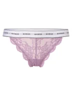 Majtki damskie - GUESS Figi Kobiety lila jednolity, XL - miniaturka - grafika 1