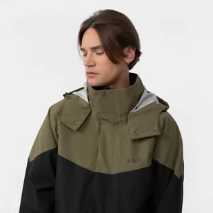 Męska kurtka parka przejściowa FILA TANVALD light padded parka - oliwkowa/khaki - Kurtki męskie - miniaturka - grafika 1