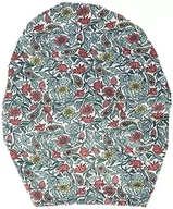 Czapki dla dzieci - Noppies Baby Girls Hat Novi All Over Print czapka przeciwsłoneczna dla dziewczynek, Blue Surf - P425, 3-6 miesięcy - miniaturka - grafika 1