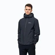 Odzież trekkingowa damska - Kurtka hardshell męska Jack Wolfskin Pack & Go Shell - miniaturka - grafika 1