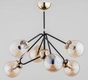 Lampy sufitowe - Alfa Elba lampa wisząca 6-punktowa złota 28256 - miniaturka - grafika 1
