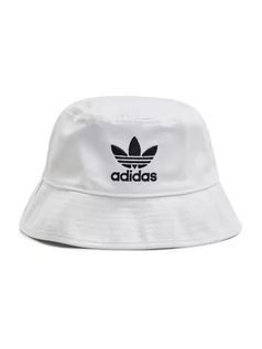 Czapki damskie - Adidas Bucket Trefoil Bucket Hat FQ4641 Biały - grafika 1