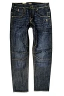 Spodnie męskie - JACK & JONES TAPERED MIKE BLUE DENIM JEANSY MĘSKIE - miniaturka - grafika 1