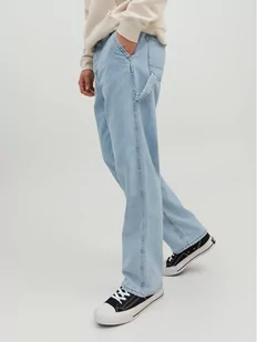 Jack&Jones Jeansy 12229556 Niebieski Loose Fit - Spodnie męskie - miniaturka - grafika 1