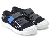 Buty dla dziewczynek - Trampki dziecięce na rzepy BEFADO 251X047 -25 - miniaturka - grafika 1