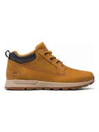 Botki damskie - Timberland Skórzane botki "Killington Trkr HC" w kolorze jasnobrązowym - miniaturka - grafika 1