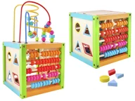 Zabawki interaktywne dla dzieci - Malatec, kostka edukacyjna Mula, 5w1 - miniaturka - grafika 1