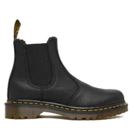 Botki damskie - Sztyblety Dr. Martens 1460 Wl DM31874001 Czarny - miniaturka - grafika 1