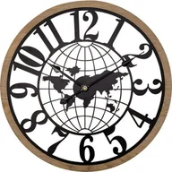 Zegary - Zegar ścienny MPM E04.4528 kontynenty 60 cm . - miniaturka - grafika 1
