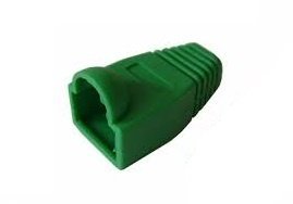 Osłona wtyku modularnego RJ45 zielony