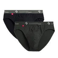 Majtki męskie - 2-pack slipy męskie sport-m - miniaturka - grafika 1