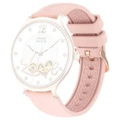 Akcesoria do zegarków - Pasek Rubicon do modelu RNCF13 różowy 18 mm - miniaturka - grafika 1