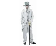 Stroje karnawałowe - Zestaw dla dorosłych Upiorny Pan Młody Przebranie Strój Kostium rozm. 56 - miniaturka - grafika 1