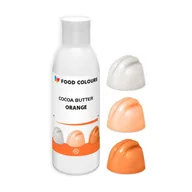 Dodatki do ciast w proszku - Food Colours masło kakaowe pomarańcz orange 100g - miniaturka - grafika 1