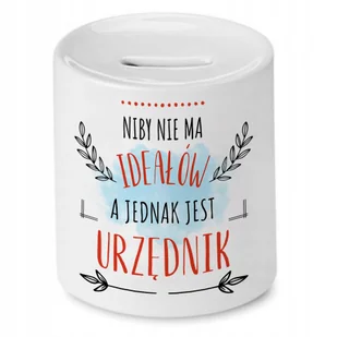 Skarbonka Dla Urzędnika na Urodziny na Prezent z Nadrukiem ze Zdjęciem + Opakowanie na prezent (wzór 04) - Skarbonki Skarbonka Dla Urzędnika na Urodziny na Prezent z Nadrukiem ze Zdjęciem + Opakowanie na prezent (wzór 04) - Skarbonki - miniaturka - grafika 1