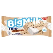 Lody i desery lodowe - Big Milk Trio Crunchy Cookie & Straciatella Lody 90 ml - miniaturka - grafika 1