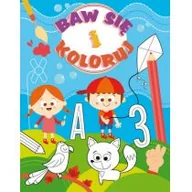 Książki edukacyjne - Olesiejuk Sp. z o.o. Baw się i koloruj praca zbiorowa - miniaturka - grafika 1
