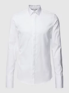 Koszula biznesowa o kroju Super Slim Fit z kołnierzykiem typu kent - Koszule męskie - miniaturka - grafika 1