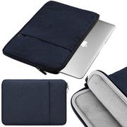 Etui case torba pokrowiec uniwersalny do tabletów Samsung Apple Lenovo Thinkpad Matebook Xiaomi Asus na Laptopa Macbook Air 13 13,3" | XL granatowy