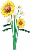 Klocki - Klocki SLUBAN Słoneczniki kwiatki bukiet 329 el - miniaturka - grafika 1
