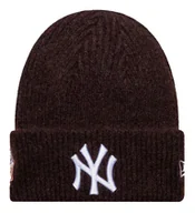 Czapki damskie - Czapka zimowa NEW ERA NYY MLB World Series Knit Beanie brązowa - miniaturka - grafika 1