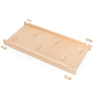 Klocki - VIGA Drewniana Zjeżdżalnia Prosta Ścianka Wspinaczkowa - miniaturka - grafika 1