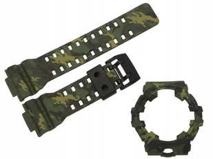 Casio pasek bezel GA-700 GA-710 moro zielone oryginał - Akcesoria do zegarków - miniaturka - grafika 1