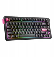 Klawiatury - Onikuma Klawiatura ONIKUMA MT706 czarna QWERTY - miniaturka - grafika 1