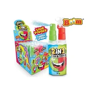 Gumy do żucia, lizaki, dropsy - JOHNY BEE SŁODYCZE W PŁYNIE 2W1 (20G) 24SZT - miniaturka - grafika 1