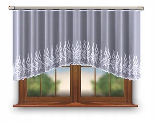 FIRANKA GOTOWA ŻAKARDOWA 618466 120X300 FIRANA ODPASOWANA ŁUK - Firany FIRANKA GOTOWA ŻAKARDOWA 618466 120X300 FIRANA ODPASOWANA ŁUK - Firany - miniaturka - grafika 1