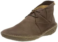 Kozaki damskie - El Naturalista Damskie kozaki Borago Ankle, brązowy, 39 EU - miniaturka - grafika 1