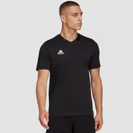 Koszulki męskie - Koszulka Męska Adidas T-shirt Bawełniany Czarny HC0448 - miniaturka - grafika 1