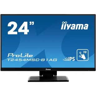 IIYAMA ProLite T2454MSC-B1AG 24" czarny - Monitory - miniaturka - grafika 1