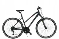 Rowery - Rower cross 28' Kands Crossline 1100 D17 grafitowy MY2023 - miniaturka - grafika 1