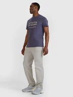 Spodnie męskie - 4F Spodnie casualowe męskie - szare 3XL - miniaturka - grafika 1