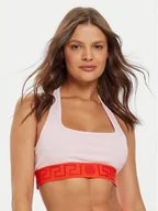 Biustonosze - Versace Biustonosz top AUD01039 1A1001 Różowy - miniaturka - grafika 1