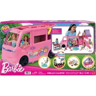 Lalki dla dziewczynek - Samochód Barbie Kamper Marzeń HRJ78 - miniaturka - grafika 1