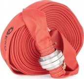 Węże ogrodowe i zraszacze - Geko Wąż parciany czerwony /strażak/ 2" 30m ze złączkami 5 - miniaturka - grafika 1