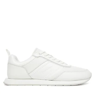 Sneakersy Calvin Klein Low Prof Runn Laceup Tape HM0HM01897 Biały - Sneakersy męskie - miniaturka - grafika 1