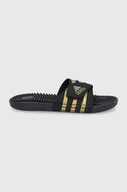 Klapki i japonki męskie - adidas klapki Addisage EG6517 męskie kolor czarny - miniaturka - grafika 1