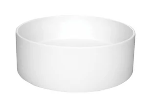 Deante Silia Umywalka nablatowa 36 cm alabaster CQSAU4S - Umywalki - miniaturka - grafika 1