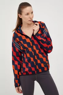 adidas Performance wiatrówka Marimekko kolor czerwony przejściowa - Kurtki damskie - miniaturka - grafika 1