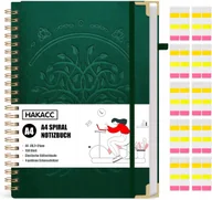 Zeszyty szkolne - ZESZYT NOTES W LINIĘ A4 300 STRON SPIRALA TWARDA OKŁADKA Z TAŚMĄ ZAMYKAJĄCĄ - miniaturka - grafika 1
