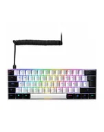 Klawiatury - Sharkoon SKILLER SGK50 S4, gaming keyboard Kolor: BIAŁY/Kolor: CZARNY, ES layout, Kailh Red - miniaturka - grafika 1