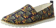 Espadryle damskie - s.Oliver Damskie espadryle 24616, niebieski - niebieski Navy Pineapple 839-40 EU - miniaturka - grafika 1