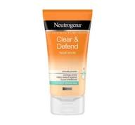 Peelingi i scruby do twarzy - Neutrogena Neutrogena Visibly Clear Spot Proofing wygładzający peeling do twarzy 150 ml - miniaturka - grafika 1