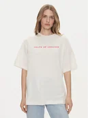 Koszulki i topy damskie - Vero Moda T-Shirt Taz Hailey 10337839 Biały Regular Fit - miniaturka - grafika 1