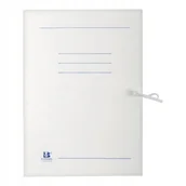 Teczki i skoroszyty - TECZKA WIĄZANA BIAŁA BEZKWASOWA 320x250x50 300g BARBARA 1szt. - miniaturka - grafika 1